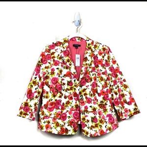 Ann Taylor Floral Blazer